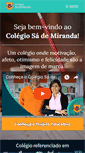 Mobile Screenshot of colegiosademiranda.com